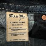 Miss Me  Y2K Signature Dark Wash VTG Tribal Blue Jean Shorts with Embroidery Photo 6