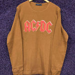 AC/DC 1980 Back in Black US Tour Band Thermal Long Sleeve M  Photo 0