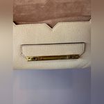 J.Crew NWOT Cream Leather Claremont Clutch Photo 12