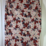 RipSkirt Hawaii Wrap Skirt L Floral Quick Dry Travel Swim Coverup Beach Resort Red Size L Photo 0