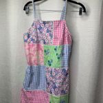 Lilly Pulitzer Vintage  patchwork sleeveless shift dress size‎ 6 fairy cottage Photo 2