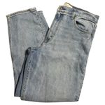 Abercrombie & Fitch The Mom High Rise Straight Leg Medium Wash Jeans Size 30 10 Photo 2