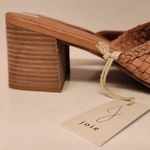 Joie  Woven Summer Women's Tan Slide Sandals Mules Size 8.5 Photo 4