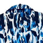 Erin London Blue Black White Jacket Sz M Photo 5