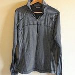 Columbia  Layer First‎ Half Zip Knit Shirt - Womens Top Size L Black Gray Photo 0