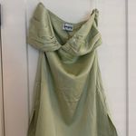 Princess Polly Silky Green  Dress Photo 0