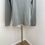 Lafayette 148 Cotton Jersey Modern Long Sleeve Tee Shirt Medium Green FAB#J807 Photo 6