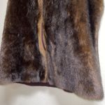 Parkhurst Faux Fur Vest Size Large Brown Photo 5