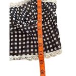 Forever 21 Sheer Gingham Cropped Cami Tank Top Bow Lace Photo 9