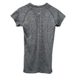 Lululemon  Heathered Gray Swiftly Tech Top Women Sz 8 Short Sleeve Crewneck Gym Photo 1