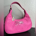 Juicy Couture NWT Pink Semi Charmed Hobo Faux Leather Shoulder Or Crossbody Bag Photo 6