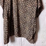 Michael Kors Women’s Animal Flowy Print Poncho Sz SM Photo 8