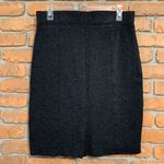 NYDJ Womens 6 Skirt Charcoal Gray Ponte Knit Pencil Skirt Career Office Wear Photo 1
