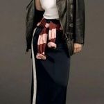 Sunday in Brooklyn Anthropologie  Varsity Slip Skirt Photo 0