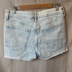 Old Navy O.G High Waist Exposed Pocket Cut Off Jean Shorts 3” inseam Size 12 Photo 4