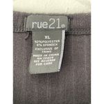 Rue 21 Y2K Butterfly Flame Novelty Graphic Fitted Ribbed Short Sleeve Top Sz XL Fairy Photo 2