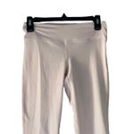 Mono B Women's Size Small Pink Cropped Criss Cross Cut Bottom Leggings Photo 2