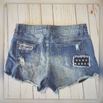 Rue 21 - Distressed Denim Patriotic Jeans 7/8 Photo 2