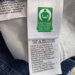 J.Crew  Denim Midi Skirt Front Slit Dark Wash Size 25 Style BY456 Photo 8