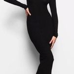 SKIMS Long Sleeve Maxi Dress M Photo 0