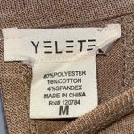 Yelete Camel Light Tan Open Back Lightweight Sweater Medium NWOT Photo 10