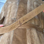 Vintage Faux Fur Coat Brown Photo 5