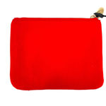 Kate Spade  Beaded Pouch "Going To Target" Red White NWT 8" X 6" Wristlet Photo 6