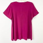 Avenue VIP by  Magenta Smocked Shoulder Blouse Shirt Top Size 14/16 Photo 1