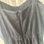 Lea & Viola Saks Off 5th 100% Cotton Solid Ruffle Jumpsuit Side Slip Pockets S Photo 5