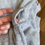 UGG  Duffield Cotton Minky Robe No Belt Light Gray With Pockets Photo 11