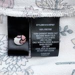 Sanctuary  Tilly Flounce Sleeve Floral‎ Blouse in Cream, Size Medium Photo 12