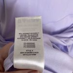 Wilfred Aritzia Saturn Mini Dress Women's XS Lavender Purple Wrap Asymmetrical Photo 4