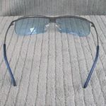 New Divine Eyewear Krista Chrome/Aqua Gradient Sunglasses Women's NWT Blue Photo 3