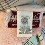 Vintage 70s 80s Castleberry Pastel Pink Blue button Down Banded Bottom 12 Photo 11