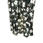 Blue Rain Floral High Low Midi Skirt Size Large Photo 2