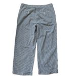 Liz Claiborne Audra Striped Cropped Seersucker Work Pants Women's Size 10 Photo 1