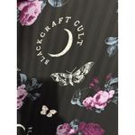 Blackcraft Cult Women’s Kimono Duster Witchy Goth Black White Moth Moon XL/1X Photo 6