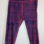 Under Armour UA  womens size Large compression workout leggings capri pants Photo 0