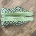 Vans NWOT  Reissue 44LX Dip Dye Checkerboard Twist of Lime Green Check M 9 W 10.5 Photo 4