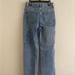 Forever 21 Blue Cargo Flare Wide Leg Jeans Photo 5