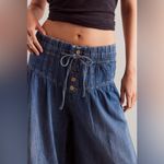 Free People We The Free Forget Me Knot Pull-On Jeans Photo 3