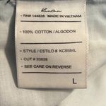 KanCan Light Wash Distressed Women’s Denim Blue Jean Shorts Large Photo 5