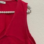 Eva Tralala Linen Dress Size Large Lagenlook Oversized Pink Cottage Comfort Maxi Photo 3