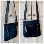 TUMI Voyageur Capri Crossbody Shoulder Bag, Navy Nylon & Gold Hardware Blue Photo 14
