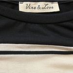 Vine & Love Striped Colorblock Long Sleeve Tee Photo 12