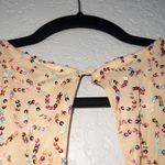 ASOS New  Peach Iridescent Sequin Kimono Sleeve Mini Dress Size 8 Photo 5