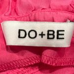 DO+BE 🍒 PINK ASYMMETRICAL RUFFLE TANK SIZE MEDIUM🍒 Photo 3