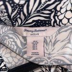 Tommy Bahama NWOT Beautiful  Black White Pineapple Stretchy Athletic Golf Shirt S Photo 6