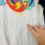 Dist Rict Tik Tok Free to Be Pride Baseball Tee in Black and White size M Photo 6