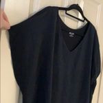 Apt. 9 black vneck short sleeve blouse size 1X. Photo 2